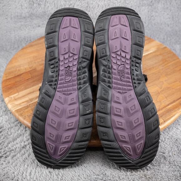 The North Face Thermoball II Lace Up Winter Boots Primaloft Gray Size 8 NF0A2T5L - Picture 6 of 8